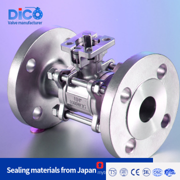 Dico 3PC Floating API Flange Ball Valve